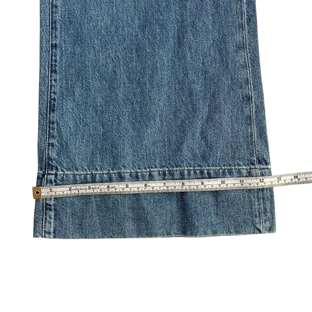 Triarchy x Anthroplogie Ms Onassis High Rise Wide Leg Jeans Size 30 Western Boho - Picture 12 of 12